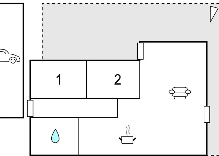 Two-bedroom With A Fireplace 05 Casa vacanze Haderslev